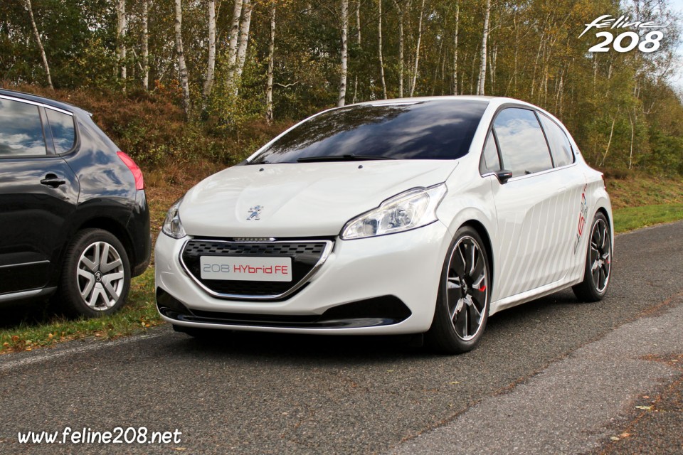 Photo Peugeot 208 HYbrid FE - Essais à Mortefontaine - Octobre 2013 - 1-030