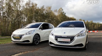 Essais Peugeot 208 HYbrid FE