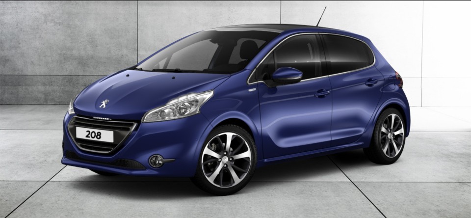 Peugeot 208 Intuitive Bleu Virtuel France (2012) - 001