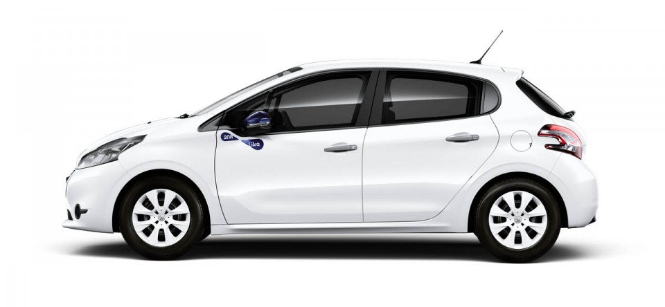 Photo profil Peugeot 208 Like - Blanc Banquise - France (2014)