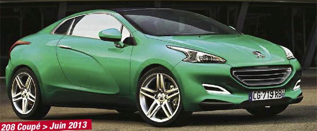 Photo Peugeot 208 RCZ Vert