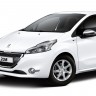 Photo 3/4 avant Peugeot 208 Style Blanc Banquise