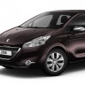 3/4 avant Peugeot 208 Urban Soul Rouge Noir - France (2013) - 001