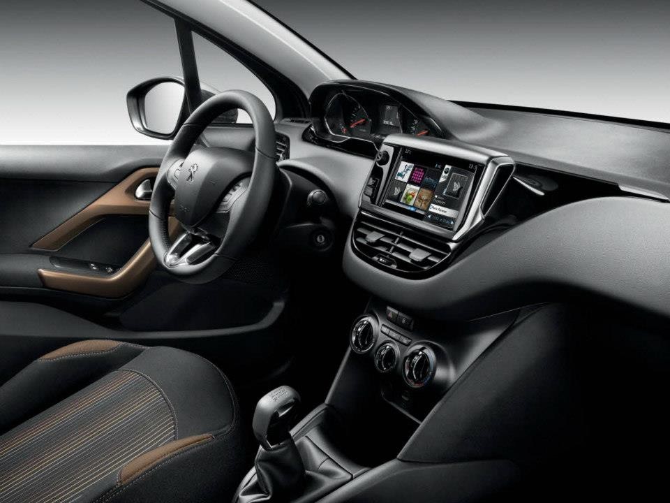 Tableau de bord Intérieur maille Radya noir Mistral Peugeot 208 Urban Soul - 006
