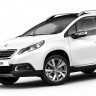 3/4 avant Peugeot 2008 Blanc Banquise 02