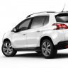3/4 arrière Peugeot 2008 Blanc Nacré 03