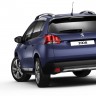 Vue arrière Peugeot 2008 Bleu Virtuel 04