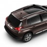 Vue aérienne Peugeot 2008 Brun Makaha 05