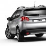 Vue arrière Peugeot 2008 Gris Artense 04