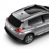 Vue aérienne Peugeot 2008 Gris Artense 05