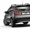 Vue arrière Peugeot 2008 Gris Platinum 04