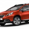 3/4 avant Peugeot 2008 Orange Tourmaline 02
