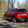 Photo 3/4 arrière Peugeot 2008 Allure Orange Tourmaline - 1.2 P