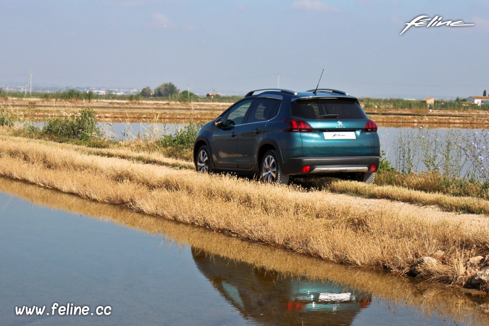 Photo 3/4 arrière Peugeot 2008 restylée (2016)