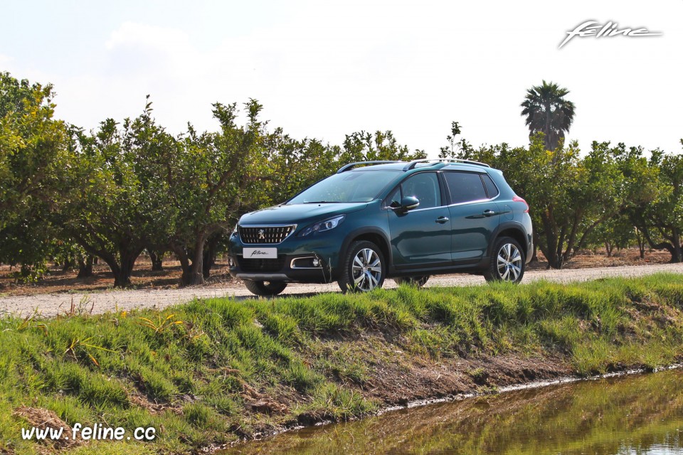 Photo essai Peugeot 2008 restylée Emerald Crystal (2016)