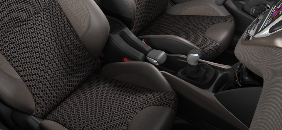 Siège Intérieur mi-TEP / Maille 3D Shangai Brundy - Peugeot 2008