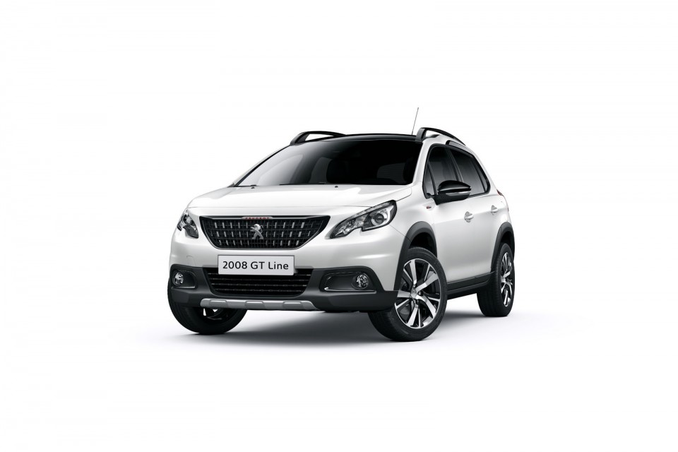 Photo 3/4 avant Peugeot 2008 GT Line restylée (2016)