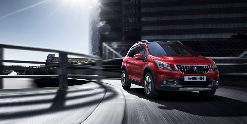 Photo officielle Peugeot 2008 restylée (2016)