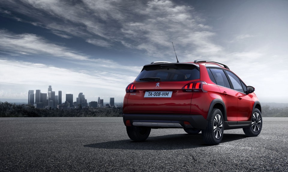 Photo officielle Peugeot 2008 restylée (2016)