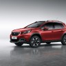 Photo officielle 3/4 avant Peugeot 2008 restylée (2016)