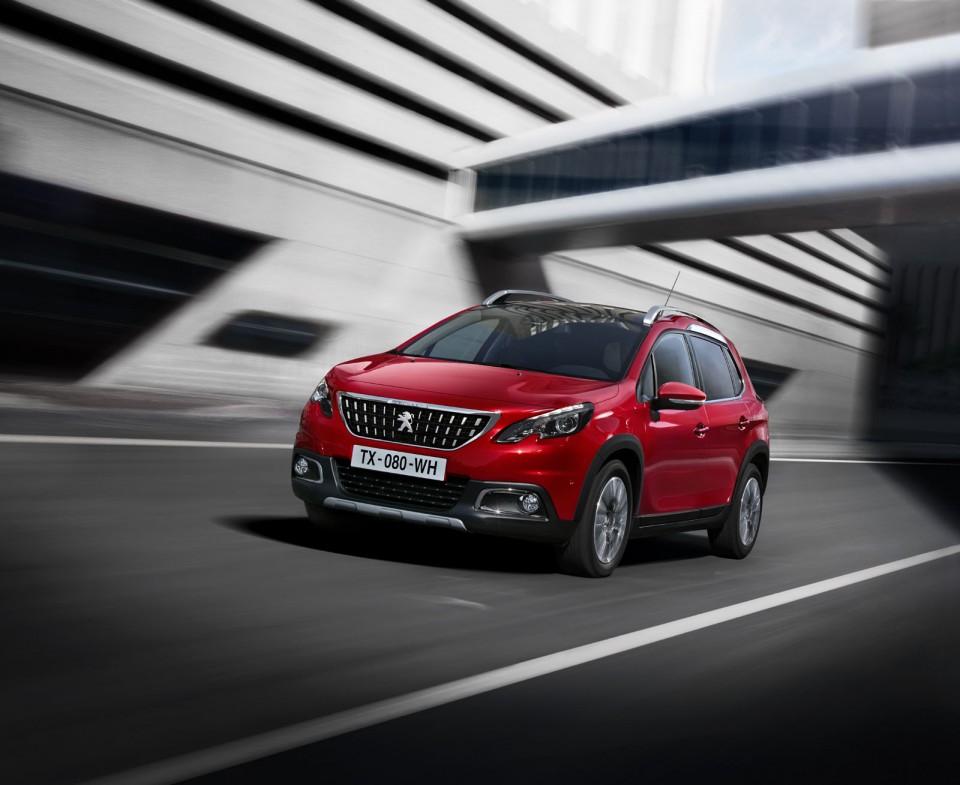 Photo officielle Peugeot 2008 restylée (2016)
