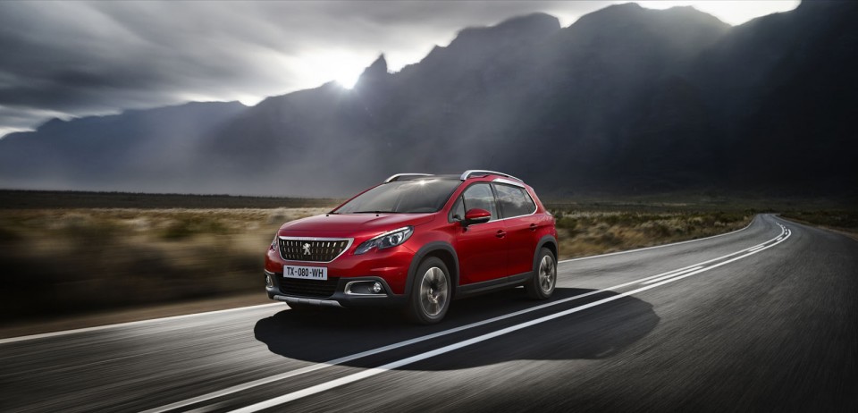 Photo officielle Peugeot 2008 restylée (2016)