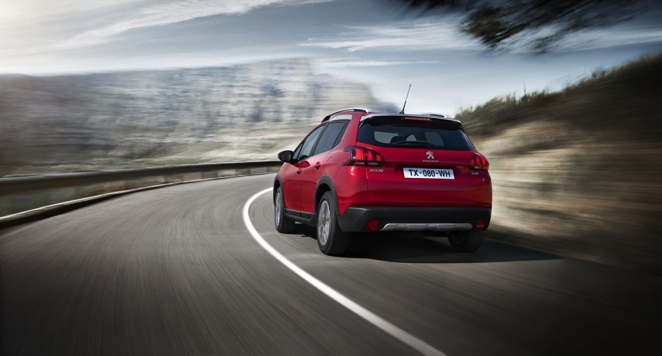 Photo officielle Peugeot 2008 restylée (2016)