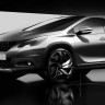 Design sketch officiel Peugeot 2008 restylée (2016)