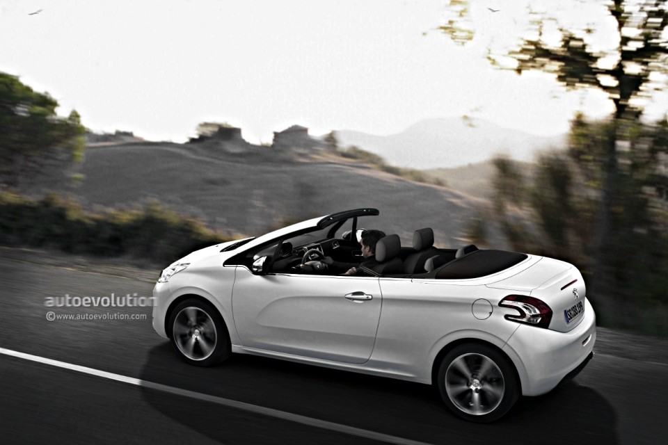 Peugeot 208 CC Blanc Banquise 06