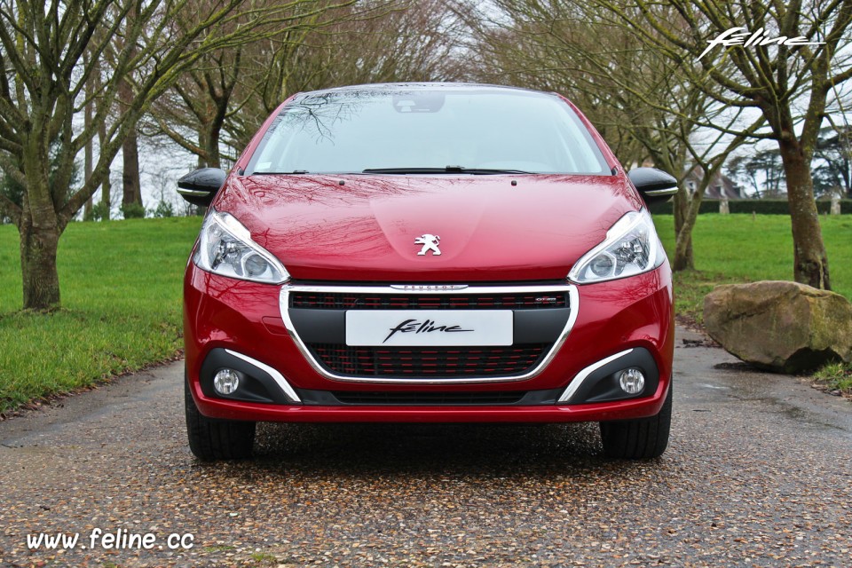 Photo face avant Peugeot 208 GT Line 1.2 PureTech 110 EAT6