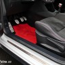 Photo seuil de porte et pédalier aluminium Peugeot 208 GTi 30th