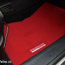 Photo tapis de sol Peugeot Sport rouge Peugeot 208 GTi 30th Blan