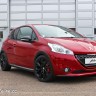 Photo 3/4 avant Peugeot 208 GTi 30th Rouge Rubi 1.6 THP 208 ch