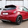 Photo 3/4 arrière Peugeot 208 GTi 30th Rouge Rubi 1.6 THP 208 c