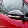 Photo rétroviseur noir mat Peugeot 208 GTi 30th Rouge Rubi 1.6