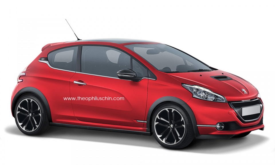 Photos Peugeot 208 GTi Rouge 01