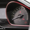 Photo détail fond de compteur damiers Peugeot 208 GTi by Peugeo