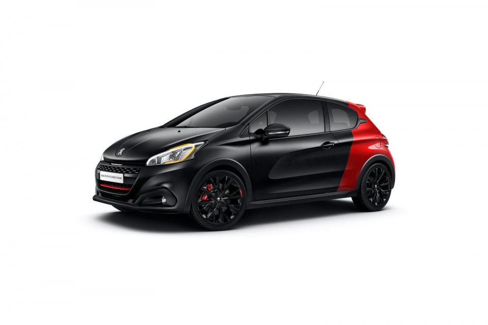 Photo officielle Peugeot 208 GTi by Peugeot Sport restylée (201