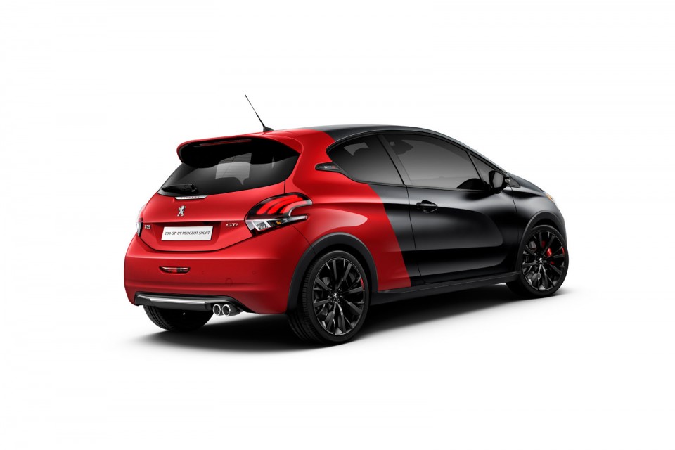 Photo nouvelle Peugeot 208 GTi by Peugeot Sport restylée (2015)