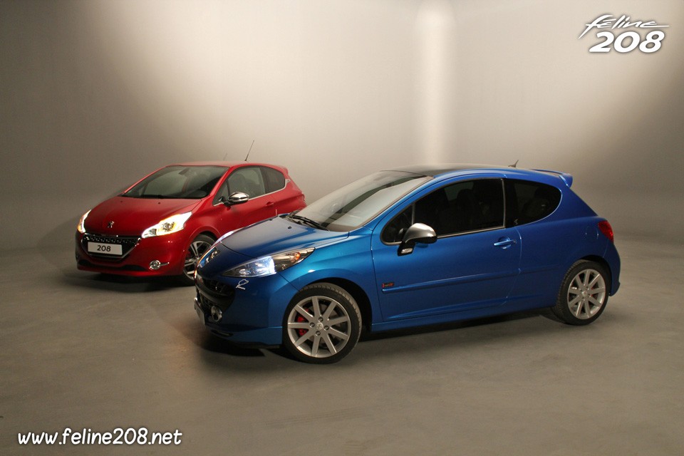 La Peugeot 208 GTi face à la 207 RC - 005