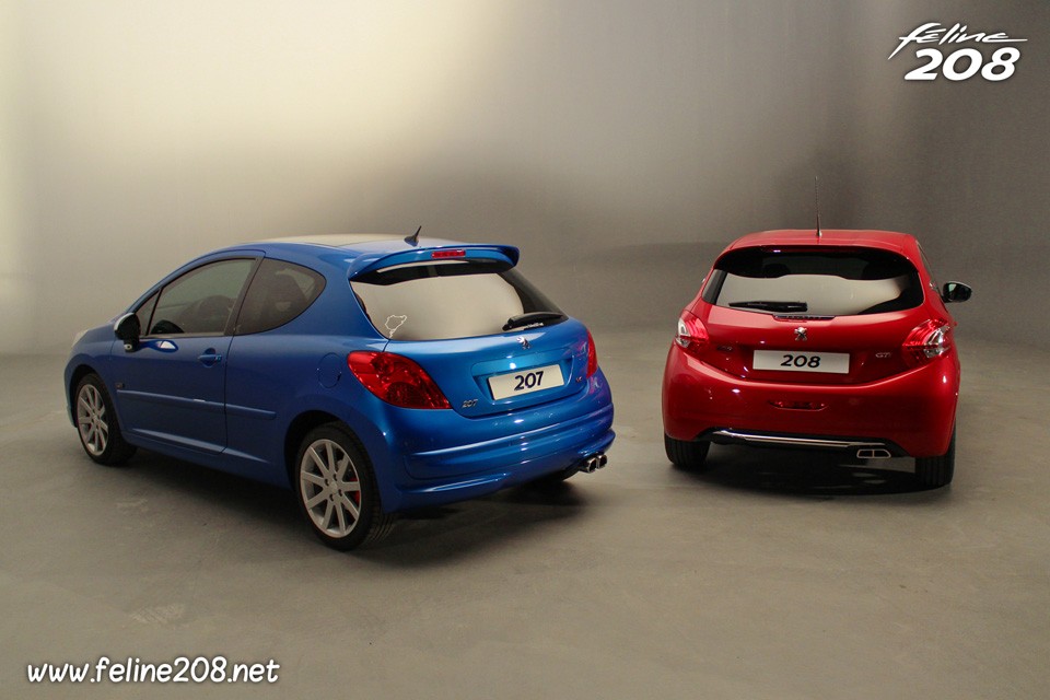 Comparatif Peugeot 208 GTi face à la 207 RC - 013