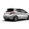 3/4 arrière Peugeot 208 GTi Gris Aluminium 03