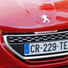 Calandre damiers Peugeot 208 GTi 1.6 THP 200 Rouge Rubi (2013) - 1-004
