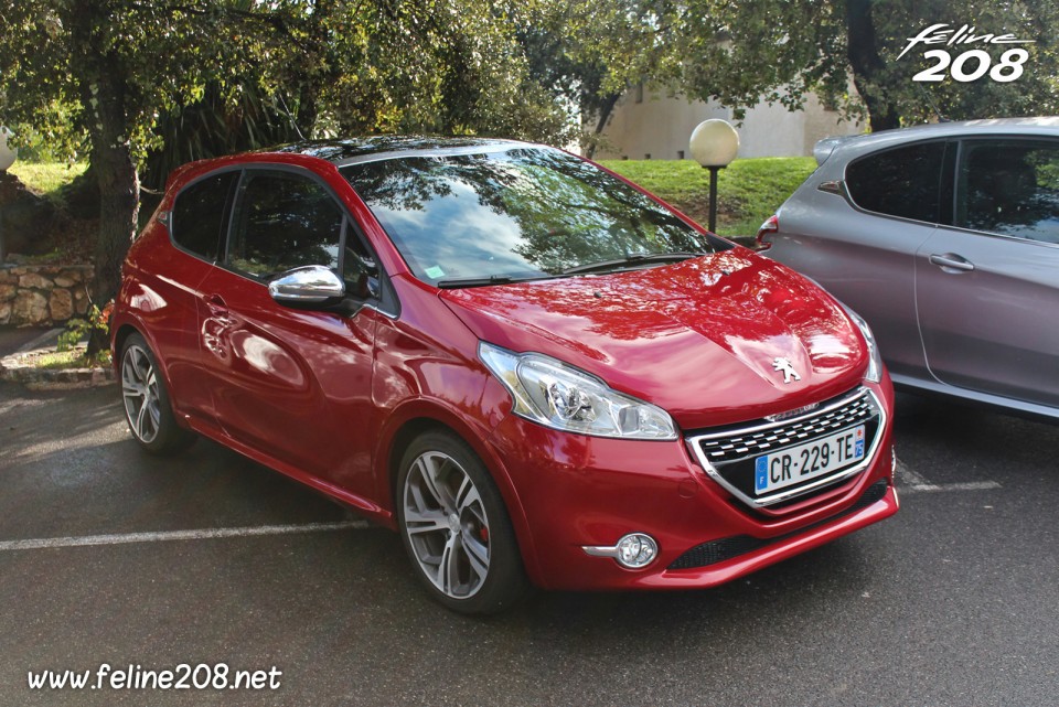 Peugeot 208 GTi Rouge Rubi - Essais Peugeot 208 GTi - Mars 2013 - 1-004