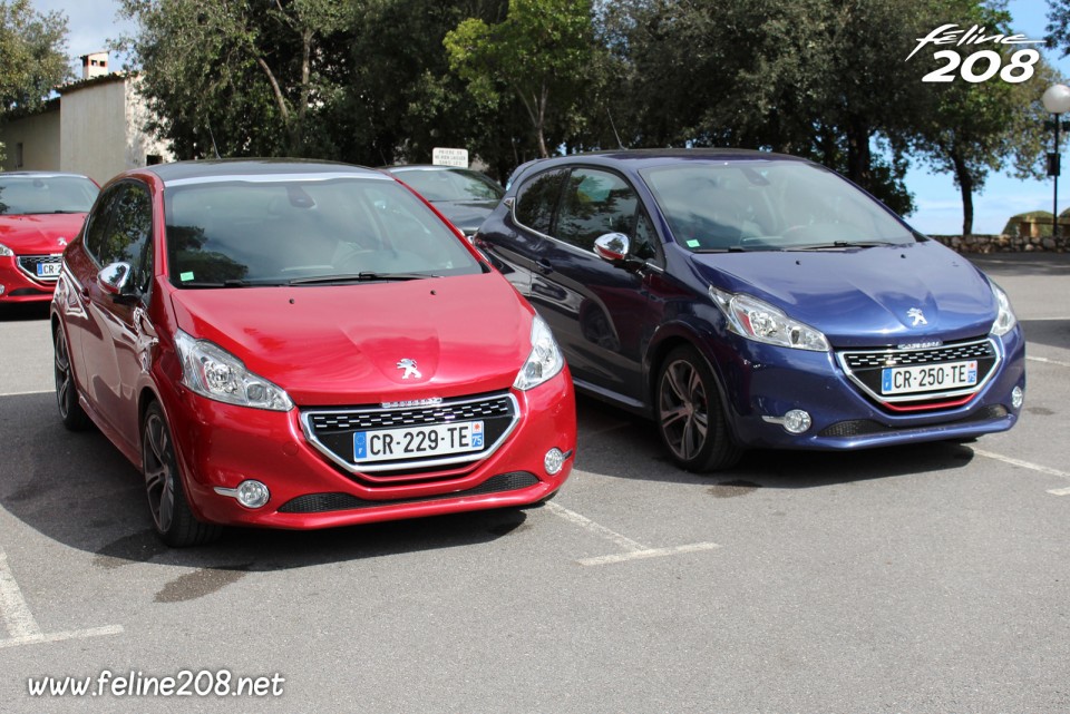 Peugeot 208 GTi Rouge Rubi et Bleu Virtuel - Essais Peugeot 208 GTi - Mars 2013 - 1-042