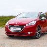 Photo 3/4 avant Peugeot 208 GTi Rouge Rubi 1.6 THP 200 ch