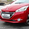 Photo bouclier avant Peugeot 208 GTi Rouge Rubi 1.6 THP 200 ch