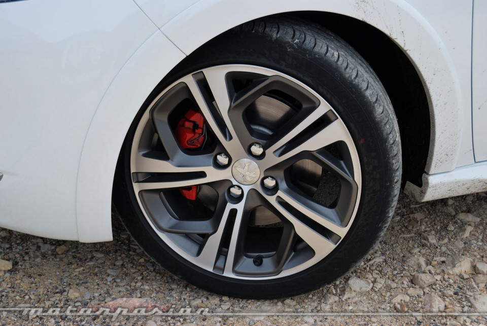 Jante Peugeot 208 GTi 1.6 THP 200 Blanc Banquise (2013) - 1-007
