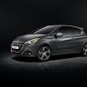 Photo 3/4 avant Peugeot 208 GTi restylée Ice Silver (2015)