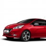 Peugeot 208 GTi Rouge Rubi 3/4 Avant - Photo officielle - 1-001